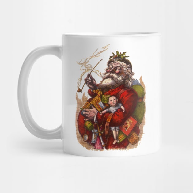 Victorian Christmas Santa Claus by MasterpieceCafe